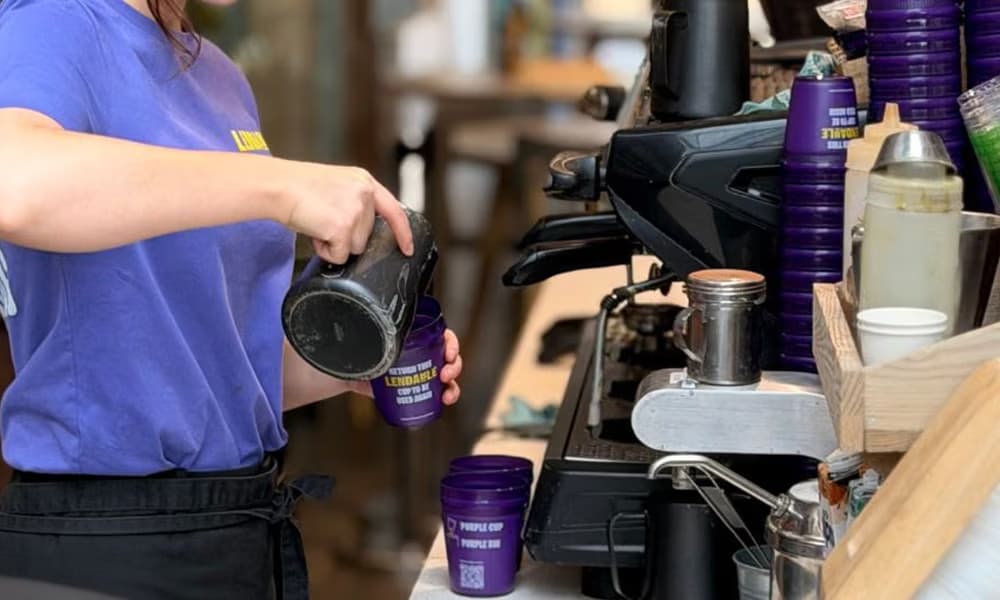 Deposit-free, app-free reusable cup scheme launches in Bristol