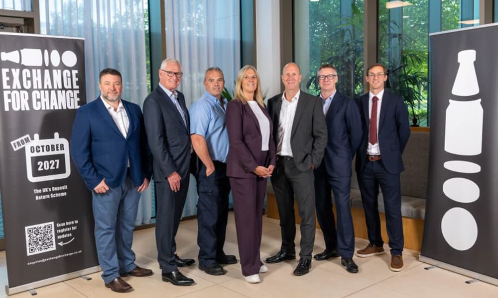 Exchange For Change announces new UK recycling infrastructure for DRS